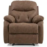 JVmoebel Relaxsessel Moderner Luxus Relaxsessel für das Wohnzimmer, gepolstert und textil (1-St., Sessel), Made in Europa braun