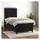 vidaXL Boxspringbett 100 x 200 cm Schwarz