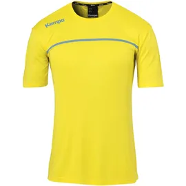 Kempa Emotion 2.0 Poly Shirt limonengelb/dove blau 4XL,