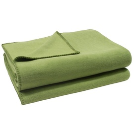 Zoeppritz Soft-Fleece Decke 160 x 200 cm green