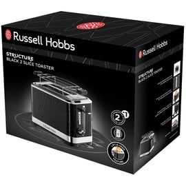 Russell Hobbs Structure Toaster schwarz