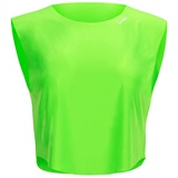 WINSHAPE Damen Functional Light Cropped Top Aet115, All-fit Style T-Shirt, Neon-grün, S EU