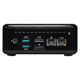 ASRock NUC BOX-1165G7 0,6L Größe PC, Schwarz i7-1165G7