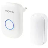 Sygonix SY-5225388 Funkklingel Komplett-Set batterielos, mit Blitzlicht