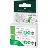 Faber-Castell 187251 Radierer Dust-free grün 2er