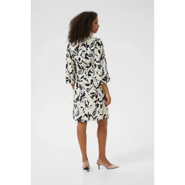 Kaffe Kleid Blusenkleid Beige 40