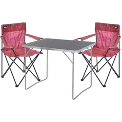 3er Campingmöbel Outdoor Camping Anglerstuhl Aluminium Tisch klappbar