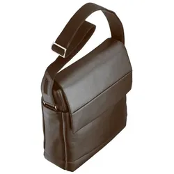 d&n Business Line Messenger Leder 30 cm braun