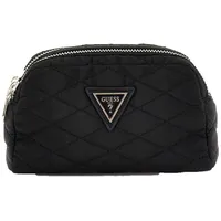 GUESS Utensilientasche Double Zip Black