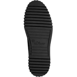s.Oliver Damen Plateau Sneaker für Damen, schwarz, Größe 40 EU