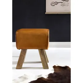 Wohnling WL5.108 Design Turnbock Sitzhocker Braun