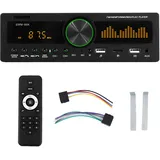 aqxreight Autoradio Bluetooth SWM-80A(B) mit Auto MP3-Player, Freisprecheinrichtung, 12V 1 DIN Fernbedienungsunterstützung