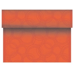 Papstar Tischläufer »Royal Collection Bubbles« orange