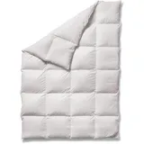 Koru Style Royal Daunen Bettdecke 155x220 cm – 90% Gänsedaunen / 10% Federn – Bettdecke Winter – Luxus Daunendecke 155x220 cm – Made in Germany – Wärmeklasse 3 (warm)