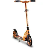 authentic sports & toys Six Degrees Aluminium Scooter 205mm, Farbe: Orange