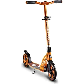 authentic sports & toys Six Degrees Aluminium Scooter 205mm, Farbe: Orange