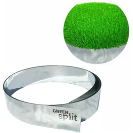 green split Rasenkantenband Metall 20 x 60 cm grau