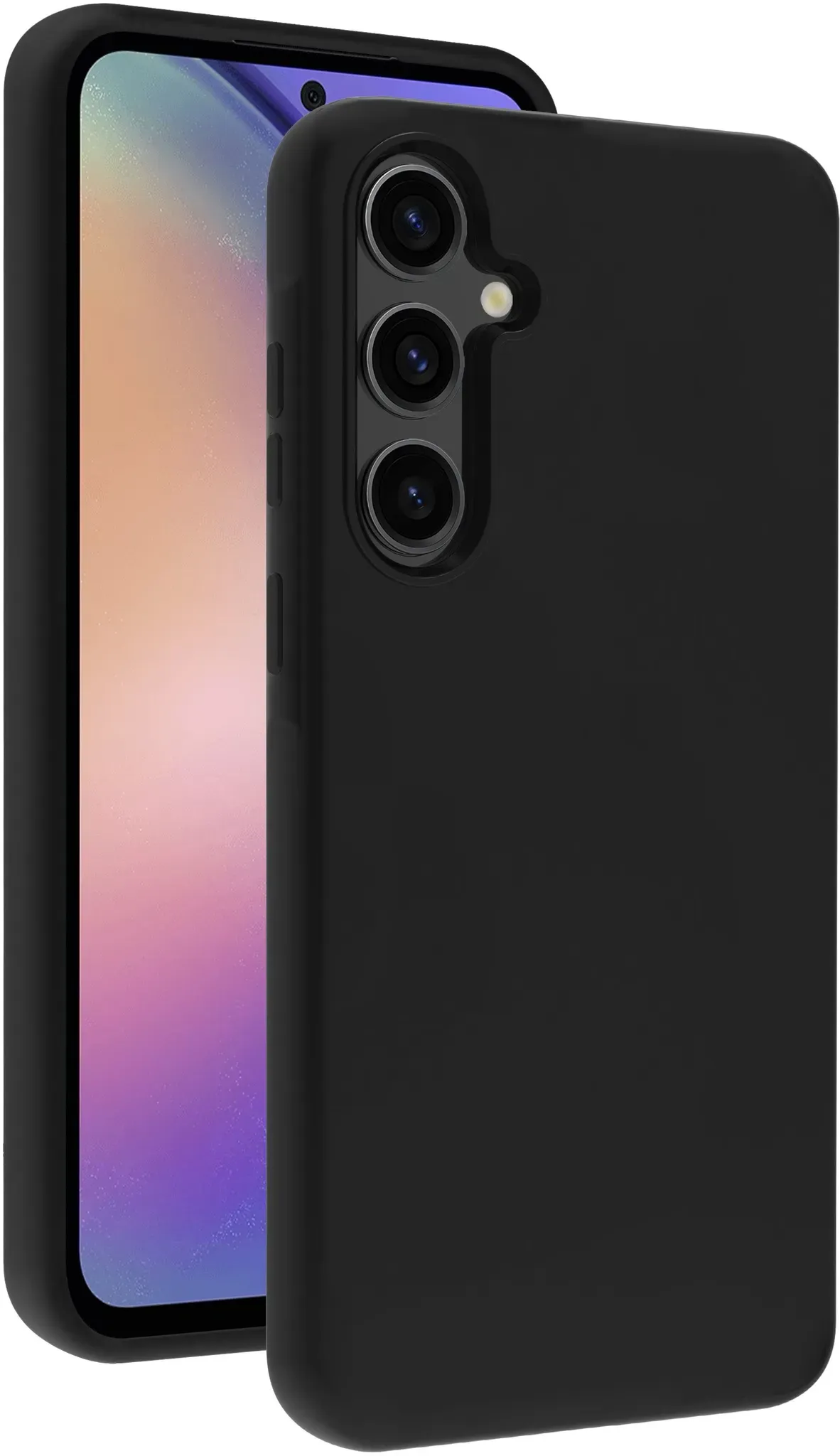 Fusion Cover Cover für Samsung Galaxy A55 5G (Schwarz)