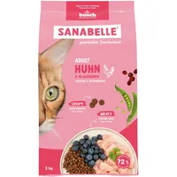 Sanabelle Adult Huhn & Blaubeeren für ausgewachsene Katzen 2