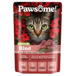 Pets Nature GmbH Pawsome Adult Rind 28x85 g