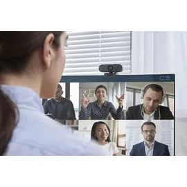 NILOX Webcam NXWCA01 1080p Autofokus 75° Sichtfeld Schwarz