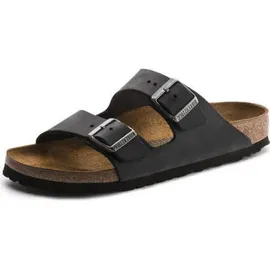 Birkenstock Arizona Nubukleder geölt schwarz 46