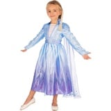 Disney Mädchen Kostüm Kleid Frozen Blau 128