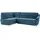 sit&more Ecksofa SIT & MORE "Cardoso L-Form", blau (azur), B:250cm H:90cm T:175cm, Luxus-Microfaser (90% Polyester, 10% Polyamid);Flachgewebe (100% Polyester);Struktur (100% Polyester), Sofas, Ecksofa, mit Federkern, wahlweise mit Bettfunktion und Schubkasten,