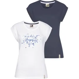 Ocean Sportswear OCEAN SPORTSWEAR, 2er-Set: Shirt in weiß), Dunkelblau | Gr.: 44