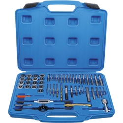 BGS 70105 Satz Gewindeschneider Zoll 1/4" - 1" 56 teilig