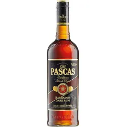 Old Pascas Barbados Dark Rum 37% 1l