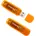 orange / transparent