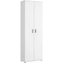 Dmora Mehrzweckgarderobe 61 x 190 x 35 cm weiß / weiß