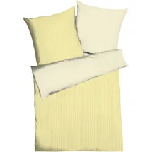 Traumschlaf Bettwäsche Eternity Combo gelb 155x220 cm + 80x80 cm)
