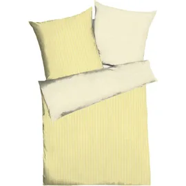 Traumschlaf Bettwäsche Eternity Combo gelb 155x220 cm + 80x80 cm)