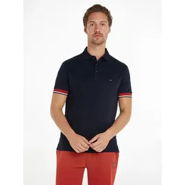 Tommy Hilfiger Interlock Detail Regular Kurzarm-poloshirt Desert Sky XL