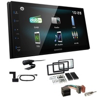 Kenwood 2-DIN Digital Autoradio DAB+ Bluetooth für Alfa Romeo Brera mit Navi