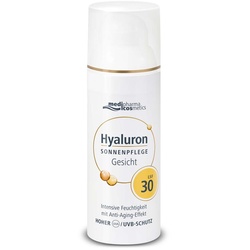 Hyaluron Sonnenpflege Gesicht Creme LSF 30 50 ml