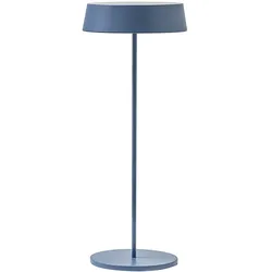 ROSSINI ILLUMINAZIONE Inemuri Distant Blue USB Touch wiederaufladbare und dimmbare LED-Tischleuchte mit 12 Stunden Autonomie