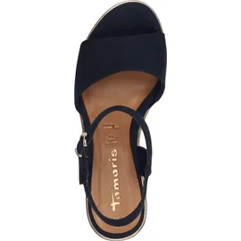 TAMARIS Keilsandaletten Damen Blau 40