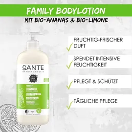 Sante Bodylotion Bio-Ananas & Limone Creme 500 ml