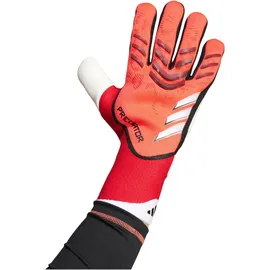 adidas Predator Pro Torwarthandschuhe - Lucid Red / Black / Pure Ruby - 10 1/2