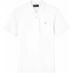 Poloshirt MARC O'POLO "Poloshirt Small-Logo 1er Pack", Herren, Gr. S, weiß, Obermaterial: 100% Baumwolle CO., Shirts