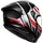 AGV K6 S Karve Integralhelm - Matt Schwarz/Weiß/Rot / M