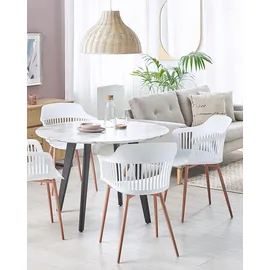 Beliani Esszimmerstuhl 2er Set BERECA