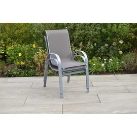 Merxx Amalfi Set 5-tlg. Tisch 220 x 90 cm taupe