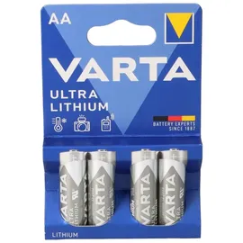Varta Ultra Lithium AA 2900 mAh 4 St.
