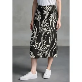 street one studio Maxirock Damen Floral Schwarz 36