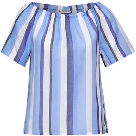 STREET ONE Carmenbluse blau 36