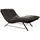 W.Schillig Relaxliege daily dreams Leder 95 x 91 x 170 cm Braun mit Kissen